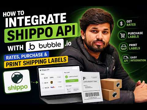 How to Integrate Shippo API with Bubble.io – Rates, Purchase & Print Shipping Labels