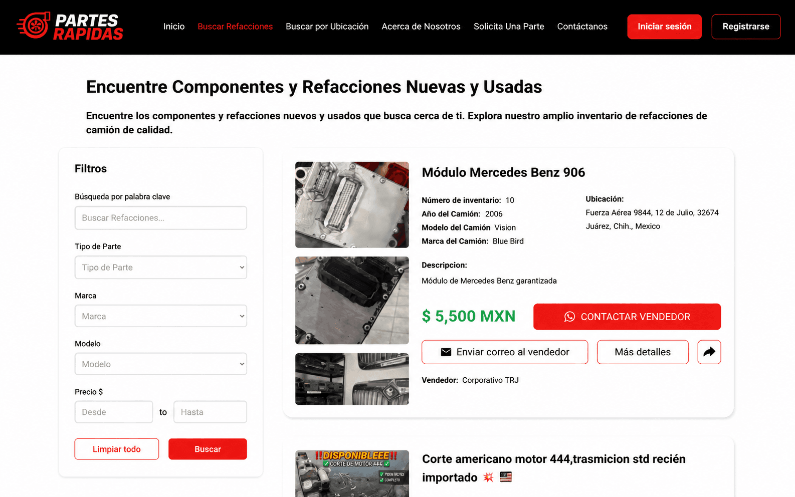 Partes Rapidas